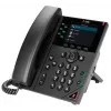 HP Poly VVX 350 6-liiniline IP-telefon ja PoE-toega, IP-telefon, must, juhtmega telefonitoru, 6 liini, LCD, 8,89 cm (3,5 tolli)