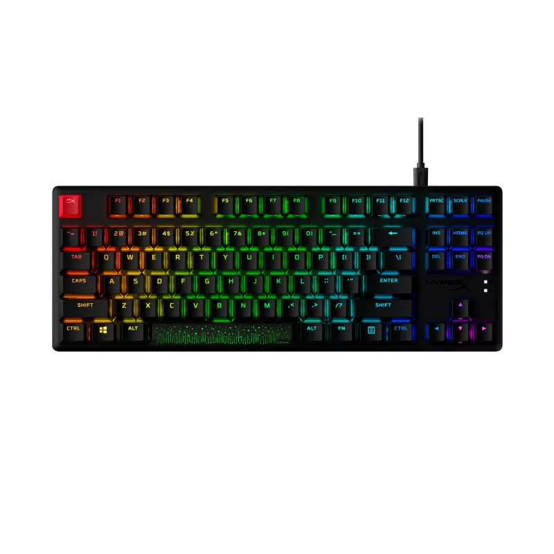 HyperX Alloy Origins Core PBT HX Aqua – mehaaniline mänguriklaviatuur