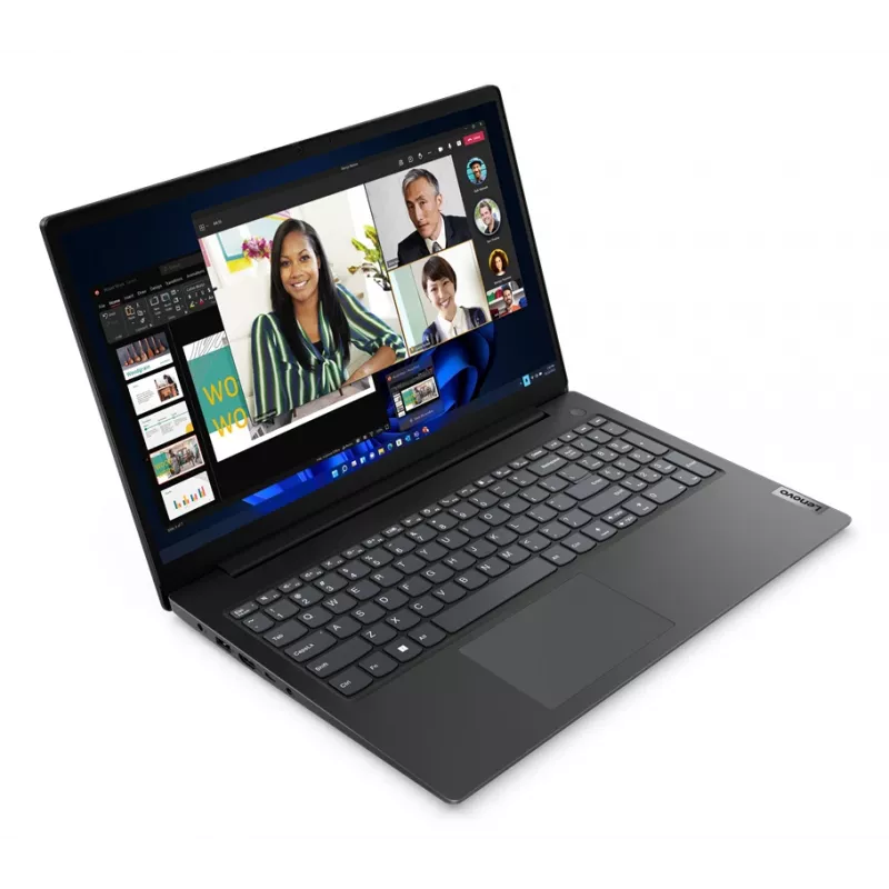 Lenovo V15 G4 AMN AMD Ryzen™ 3 7320U sülearvuti 39,6 cm (15,6 tolli) Full HD 8 GB LPDDR5-SDRAM 256 GB SSD Wi-Fi 5 (802.11ac) Windows 11 Home Prantsuse Must