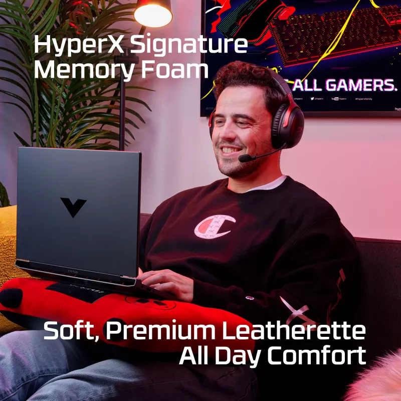 HyperX Cloud III Wireless - mängukõrvaklapid, must, Hiina, ümberkõrvased, suletud, aktiivne, 155 mm