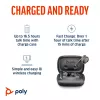 HP Poly Voyager Free 60 UC M Carbon Must kõrvaklapid + BT700 USB-C adapter + Basic laadimisümbris