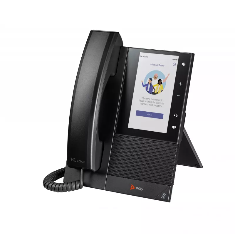 HP Poly CCX 505 äriklassi meediafon Microsoft Teamsile ja PoE-toega