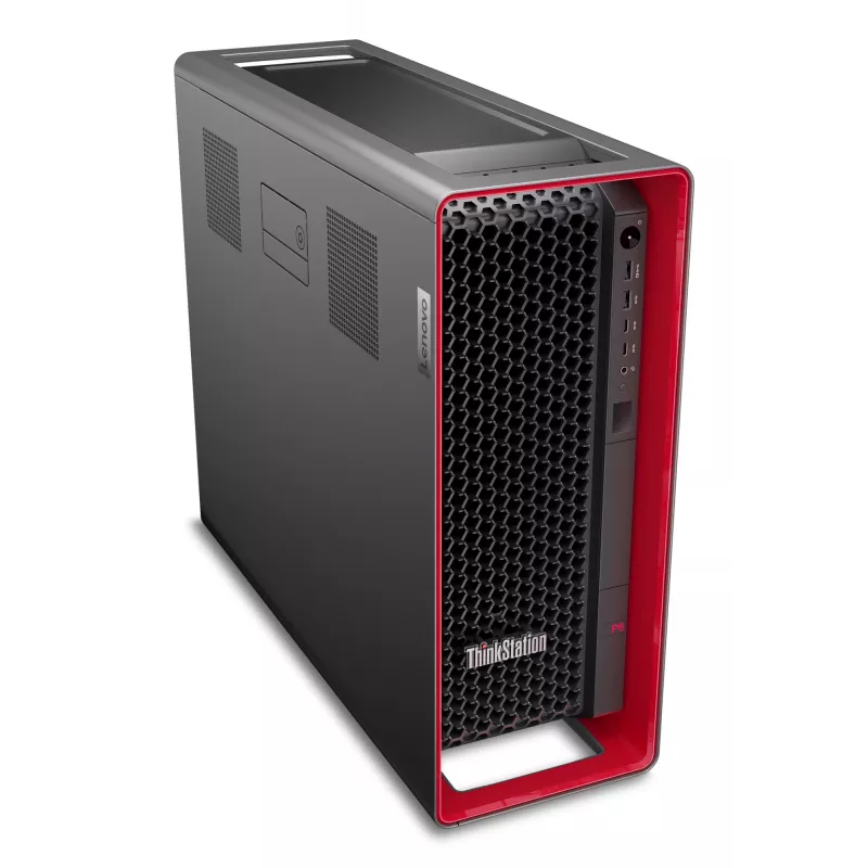 Lenovo ThinkStation P8 AMD Ryzen Threadripper PRO 7945WX 64 GB DDR5-SDRAM 1 TB SSD Windows 11 Pro Tower tööjaam Must