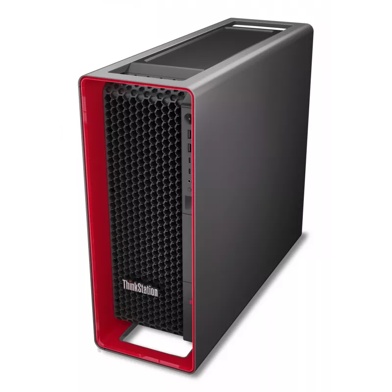 Lenovo ThinkStation P8 AMD Ryzen Threadripper PRO 7945WX 64 GB DDR5-SDRAM 1 TB SSD Windows 11 Pro Tower tööjaam Must