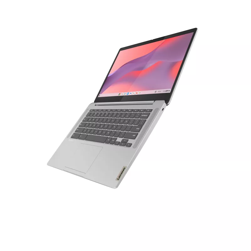 Lenovo IdeaPad õhuke 3 Chrome 14M868 MediaTek Kompanio 520 Chromebook 35,6 cm (14 inch) Full HD 4 GB LPDDR4x-SDRAM 128 GB eMMC Wi-Fi 6 (802.11ax) ChromeOS Saksa Hall