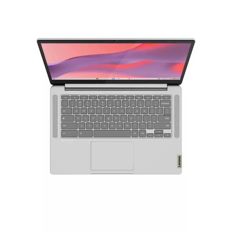 Lenovo IdeaPad õhuke 3 Chrome 14M868 MediaTek Kompanio 520 Chromebook 35,6 cm (14 inch) Full HD 4 GB LPDDR4x-SDRAM 128 GB eMMC Wi-Fi 6 (802.11ax) ChromeOS Saksa Hall
