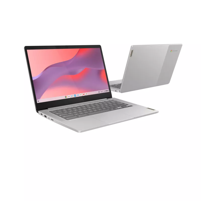 Lenovo IdeaPad õhuke 3 Chrome 14M868 MediaTek Kompanio 520 Chromebook 35,6 cm (14 inch) Full HD 4 GB LPDDR4x-SDRAM 128 GB eMMC Wi-Fi 6 (802.11ax) ChromeOS Saksa Hall