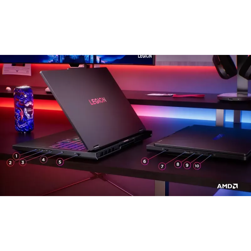 Sülearvuti Lenovo Legion Pro 5 16 WQXGA – AMD Ryzen 9 9955HX, 32GB RAM, 1TB SSD, NVIDIA RTX 5070 8GB, Windows 11 Home