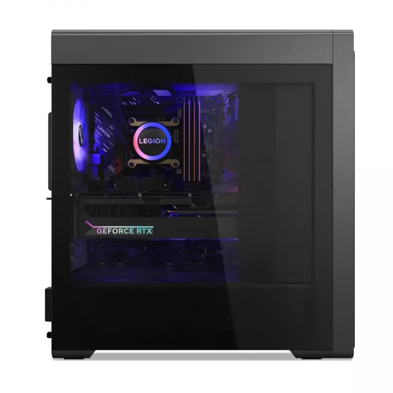 PC torn Lenovo Legion T7 34IAS10 – Intel Core Ultra 7 265KF 20-tuumaline, 64 GB DDR5, 2 TB PCIe 4.0 SSD, NVIDIA GeForce RTX 5070 Ti, Storm hall