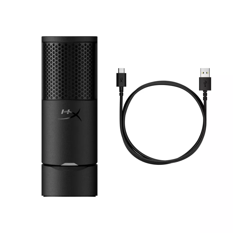 Mängukonsooli mikrofon HyperX Solocast 2 BLK Mic