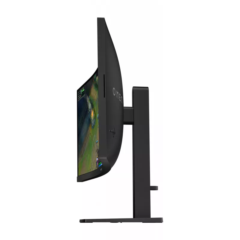 HP OMEN LCD 34c G2 kumer VA 34 86,4 cm WQHD 3440x1440 1ms 185 Hz 400 niti 2xHDMI DP VESA arvutimonitor 86,4 cm (34 tolli) 3440 x 1440 pikslit Wide Quad HD Must