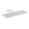 HP 225 Juhtmega Hiire ja Klaviatuuri Komplekt, Täissuuruses (100%), Juhtmega, USB, Valge, Hiir kaasas