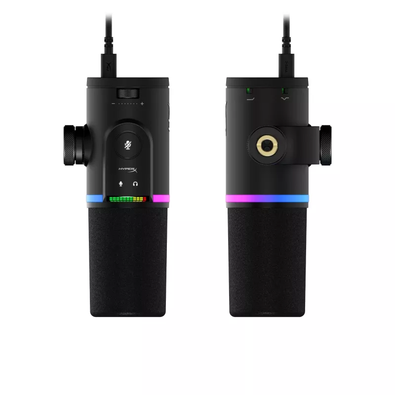 HyperX FlipCast - USB/XLR dünaamiline mikrofon (must)