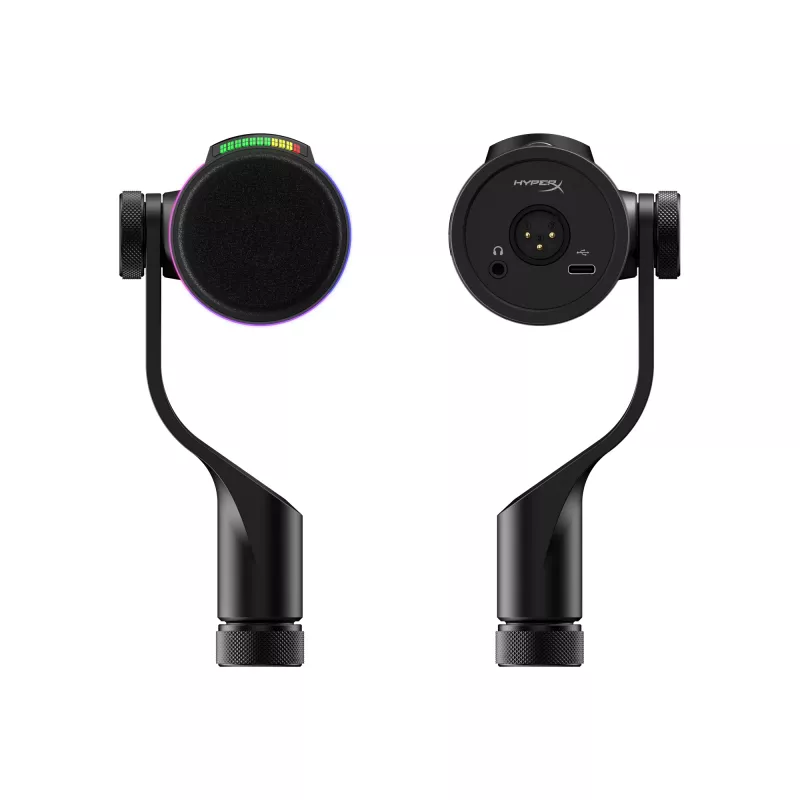 HyperX FlipCast - USB/XLR dünaamiline mikrofon (must)