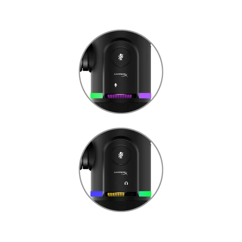 HyperX FlipCast - USB/XLR dünaamiline mikrofon (must)