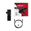 HyperX FlipCast - USB/XLR dünaamiline mikrofon (must)