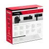 HyperX FlipCast - USB/XLR dünaamiline mikrofon (must)