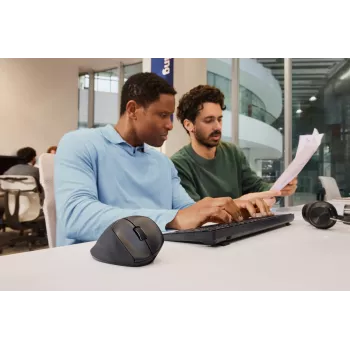 Juhtmevaba ergonoomiline kaldhiir HP Tilt Ergonomic 725M, must