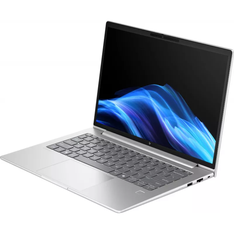 HP EliteBook 6 G1i Intel Core Ultra 7 255U sülearvuti 35,6 cm (14 tolli) WUXGA 16 GB DDR5-SDRAM Wi-Fi 7 (802.11be) Windows 11 Pro AI arvuti Hõbedane