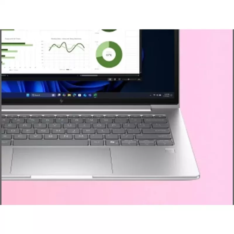HP EliteBook 6 G1i Intel Core Ultra 5 225U sülearvuti 35,6 cm (14 tolli) WUXGA 16 GB DDR5-SDRAM Wi-Fi 7 (802.11be) Windows 11 Pro AI-arvuti Hõbedane
