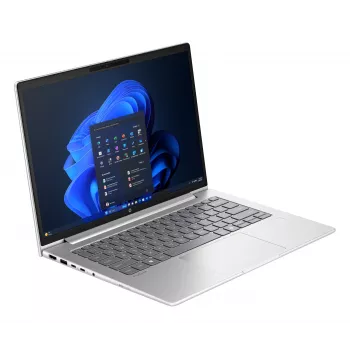 HP ProBook 4 G1iR Intel Core 5 120U sülearvuti 35,6 cm (14 tolli) WUXGA 16 GB DDR5-SDRAM Wi-Fi 6E (802.11ax) Windows 11 Pro Hõbedane