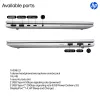 HP ProBook 4 G1iR Intel Core 5 120U sülearvuti 35,6 cm (14 tolli) WUXGA 16 GB DDR5-SDRAM Wi-Fi 6E (802.11ax) Windows 11 Pro Hõbedane