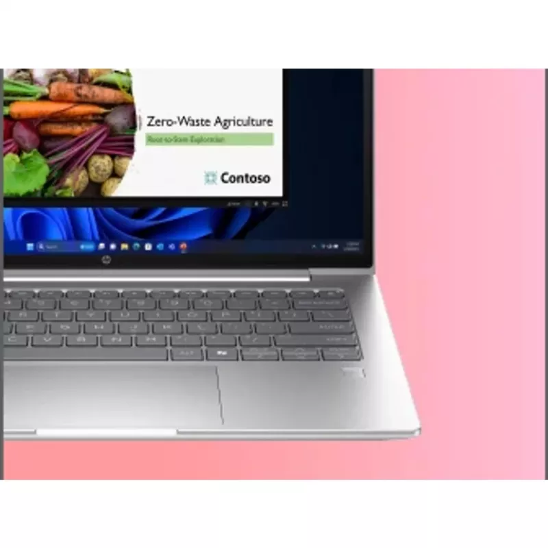 HP ProBook 4 G1iR Intel Core 5 120U sülearvuti 35,6 cm (14 tolli) WUXGA 16 GB DDR5-SDRAM Wi-Fi 6E (802.11ax) Windows 11 Pro Hõbedane