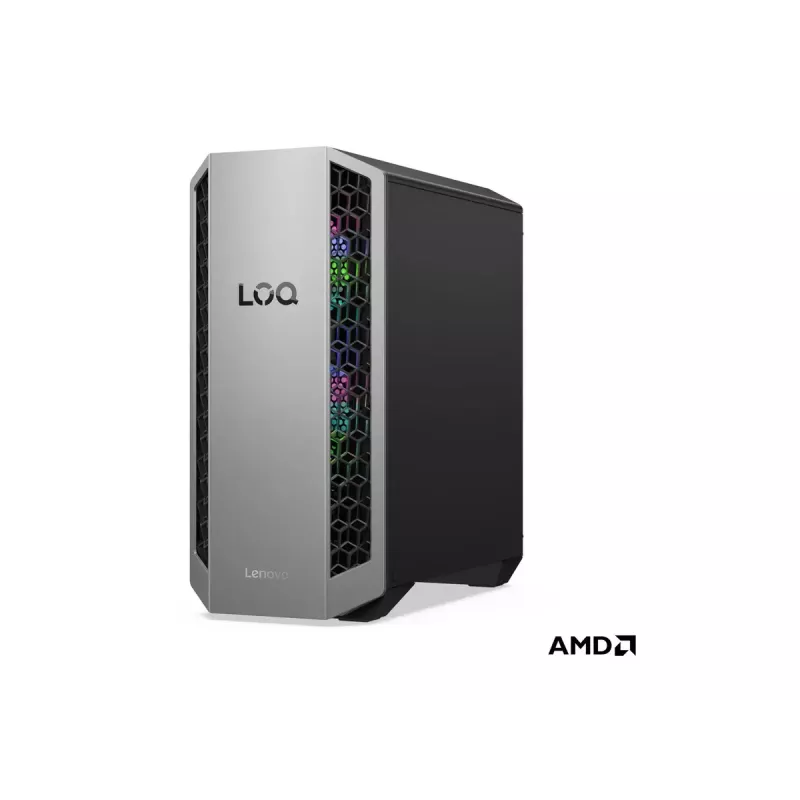 Lauaarvuti torn Lenovo LOQ 26ADR10 — AMD Ryzen 7 8745HX, 32 GB DDR5 (2×16 GB), 1 TB, NVIDIA GeForce RTX 5060 Ti, Windows 11 Home