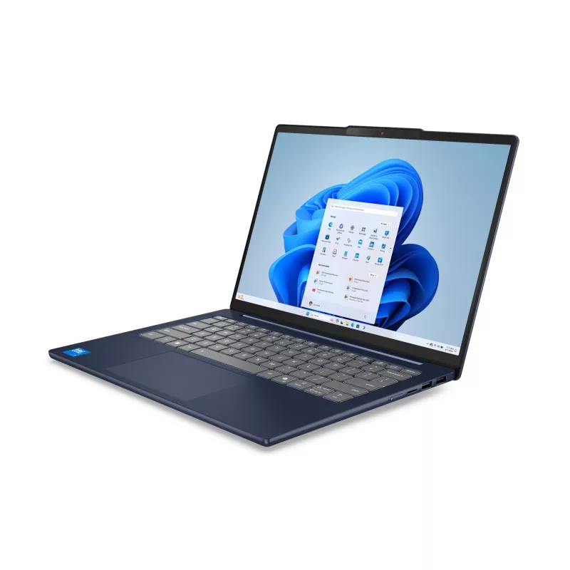 Lenovo IdeaPad õhuke 5 14AKP10 Copilot+ PC AMD Ryzen™ AI 5 330 sülearvuti 35,6 cm (14 tolli) WUXGA 16 GB DDR5-SDRAM 512 GB SSD Wi-Fi 7 (802.11be) Windows 11 Home saksa sinine