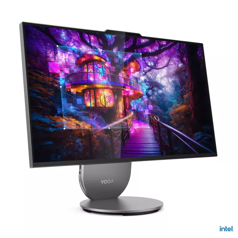Kõik-ühes lauaarvuti Lenovo Yoga AIO 9 27IAH10 — 27-tolline QHD, Intel Core Ultra 7 255H, 16 GB LPDDR5x, 1 TB SSD, Intel Arc 140T, Windows 11 Home