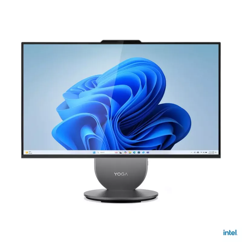 Kõik-ühes lauaarvuti Lenovo Yoga AIO 9 27IAH10 — 27-tolline QHD, Intel Core Ultra 7 255H, 16 GB LPDDR5x, 1 TB SSD, Intel Arc 140T, Windows 11 Home
