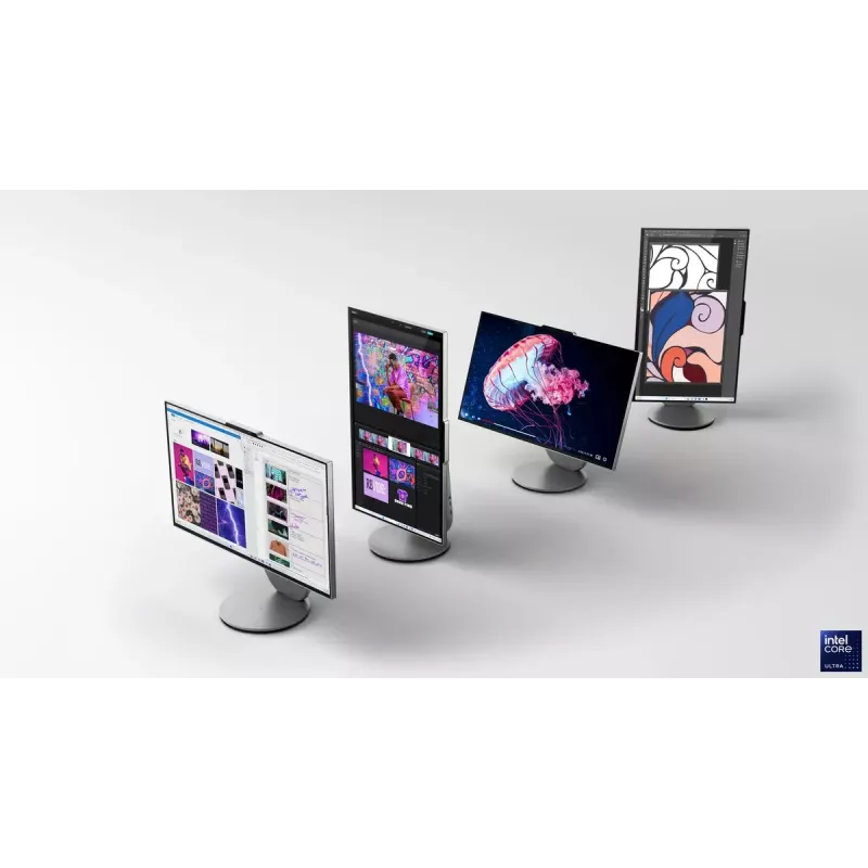 Kõik-ühes lauaarvuti Lenovo Yoga AIO 9 27IAH10 — 27-tolline QHD, Intel Core Ultra 7 255H, 16 GB LPDDR5x, 1 TB SSD, Intel Arc 140T, Windows 11 Home