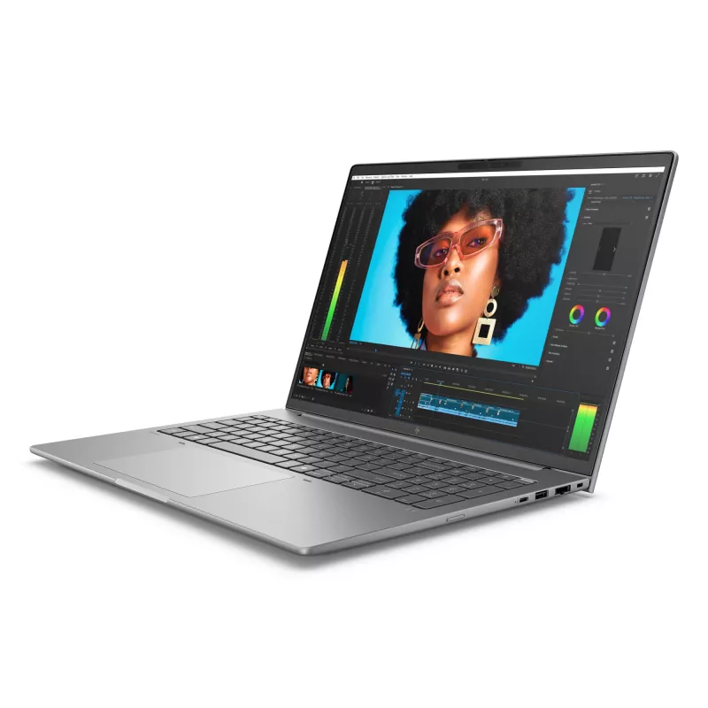 HP ZBook 8 G1i Intel Core Ultra 7 265H mobiilne tööjaam 40,6 cm (16 tolli) WQXGA 64 GB DDR5-SDRAM 1 TB SSD NVIDIA RTX 500 Ada Wi-Fi 7 (802.11be) Windows 11 Pro Hõbedane