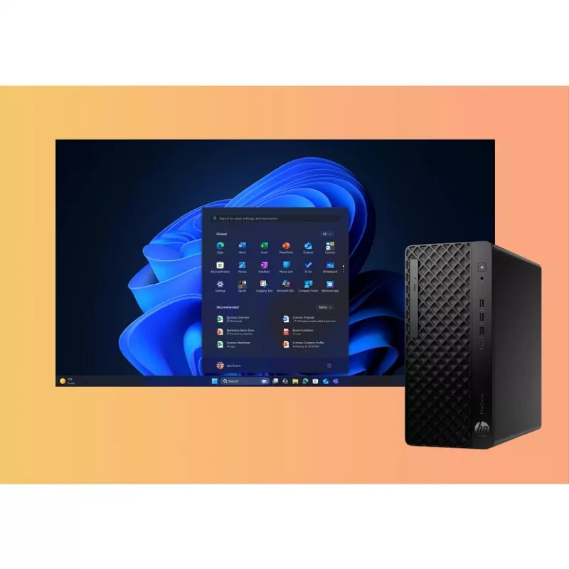 HP ProDesk 4 Tower G1i lauaarvuti AI arvuti Intel Core Ultra 5 225 16 GB DDR5-SDRAM Windows 11 Pro
