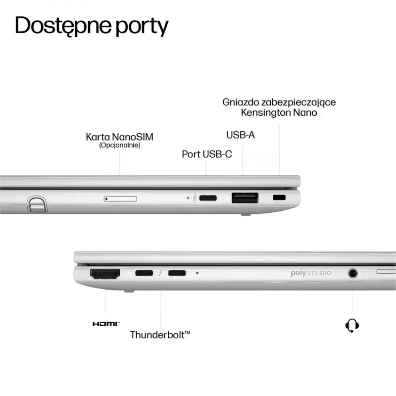 HP EliteBook 8 Flip G1i 13 Ultra — 13,3-tolline WUXGA puutetundlik IPS 400 nitti, Ryzen 7 255U, 32GB LPDDR5x-7500, 1TB SSD, Intel Arc kaamera, 62Wh, Windows 11 Pro
