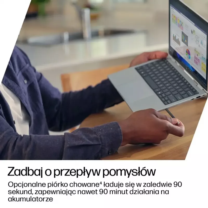HP EliteBook 8 Flip G1i 13 Ultra — 13,3-tolline WUXGA puutetundlik IPS 400 nitti, Ryzen 7 255U, 32GB LPDDR5x-7500, 1TB SSD, Intel Arc kaamera, 62Wh, Windows 11 Pro