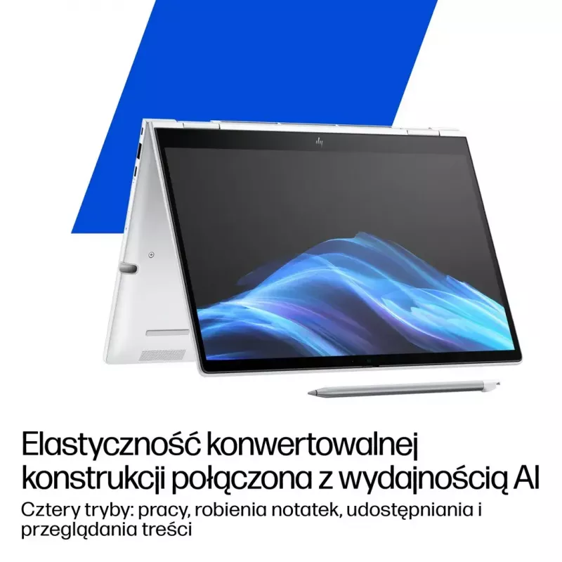 HP EliteBook 8 Flip G1i 13 Ultra — 13,3-tolline WUXGA puutetundlik IPS 400 nitti, Ryzen 7 255U, 32GB LPDDR5x-7500, 1TB SSD, Intel Arc kaamera, 62Wh, Windows 11 Pro