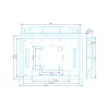 Mount ProDVX FM-10S — must monitori kinnitus, 270×188×27,4 mm, 0,67 kg, 1 tk