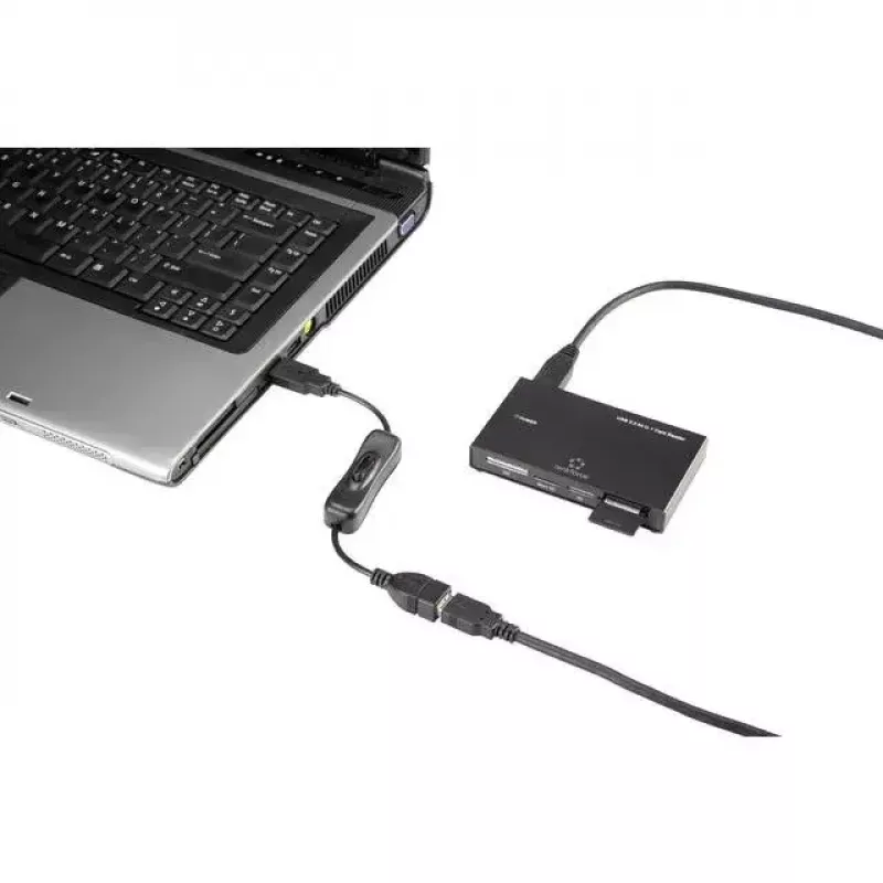 USB-kaabel Renkforce RF-3322982 0,25 m USB A must