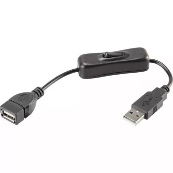 USB-kaabel Renkforce RF-3322982 0,25 m USB A must