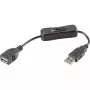 USB-kaabel Renkforce RF-3322982 0,25 m USB A must