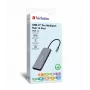 Verbatim CMH-14 USB USB-C 5000 Mbit/s Hõbedane
