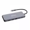 Verbatim CMH-14 USB USB-C 5000 Mbit/s Hõbedane