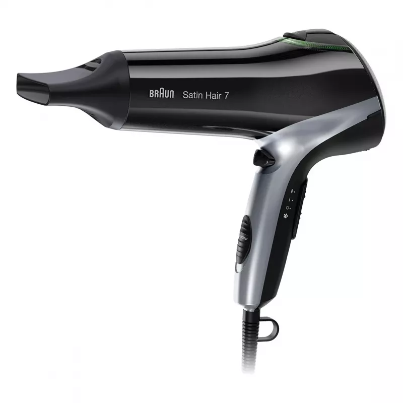Braun HD710 föön 2200 W Must, Hõbedane