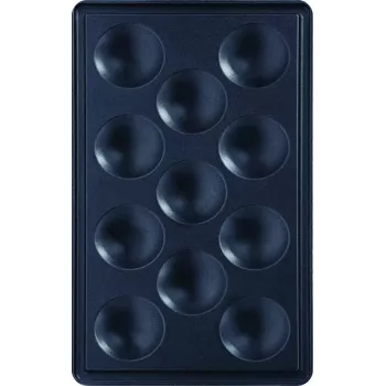 Tefal Snack Collection SnackTime XA801212 vahetusplaat — 242×155×44 mm, 2 tk pakendis