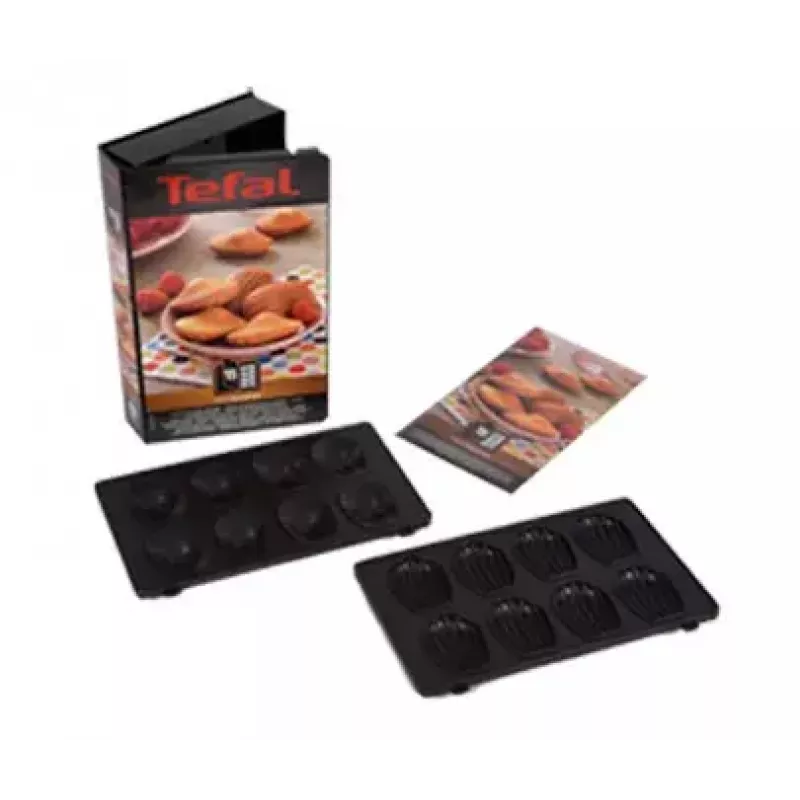 Asendusplaat Tefal XA801512 must, Snack Collectionile, 242×155×44 mm, 2 tk