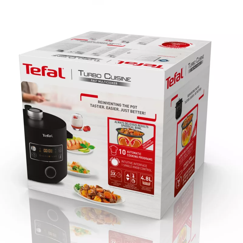 Tefal Turbo Cuisine & Free, 1200 V, mill - Multikeetja-kiirkeetja (ilma karbita)