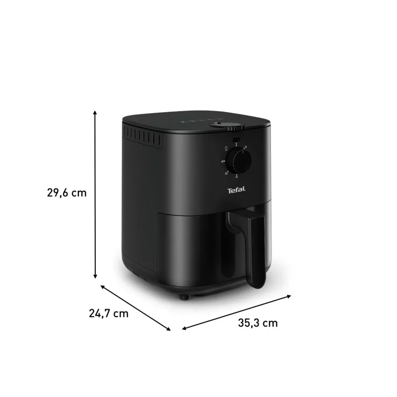 Tefal Easy Fry EY1308 Üksik 3.5 L Eraldiseisev 1030 W Kuumaõhufritüür Must