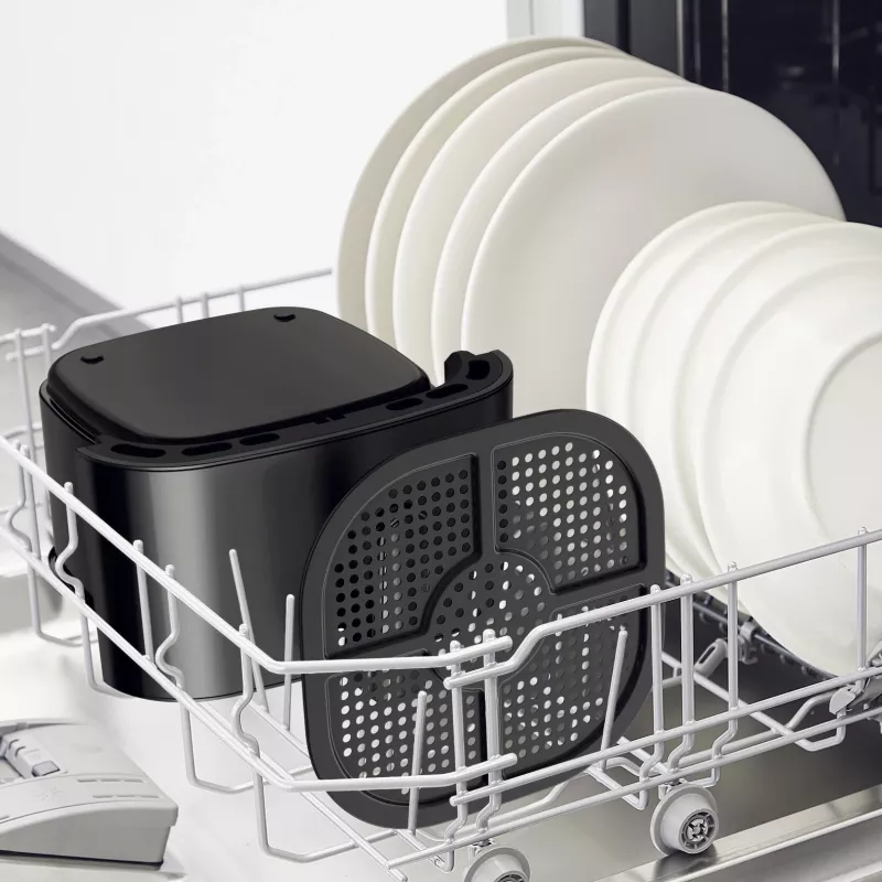 Tefal Easy Fry EY1308 Üksik 3.5 L Eraldiseisev 1030 W Kuumaõhufritüür Must