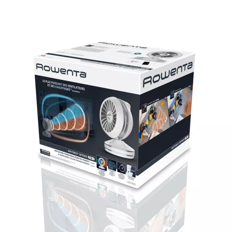 Rowenta HQ7152 Indoor Valge, Silver Fan electric space heater